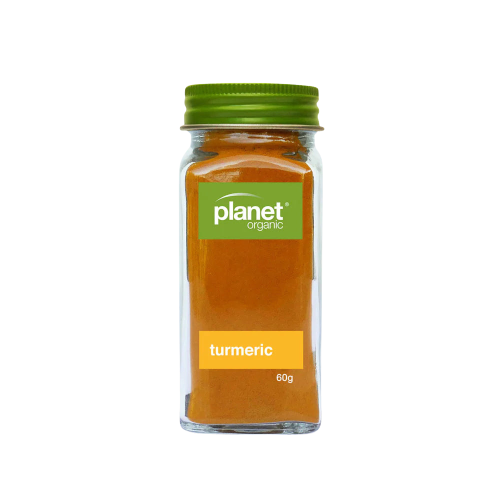 Planet Organic Turmeric 60g - Certified Organic
