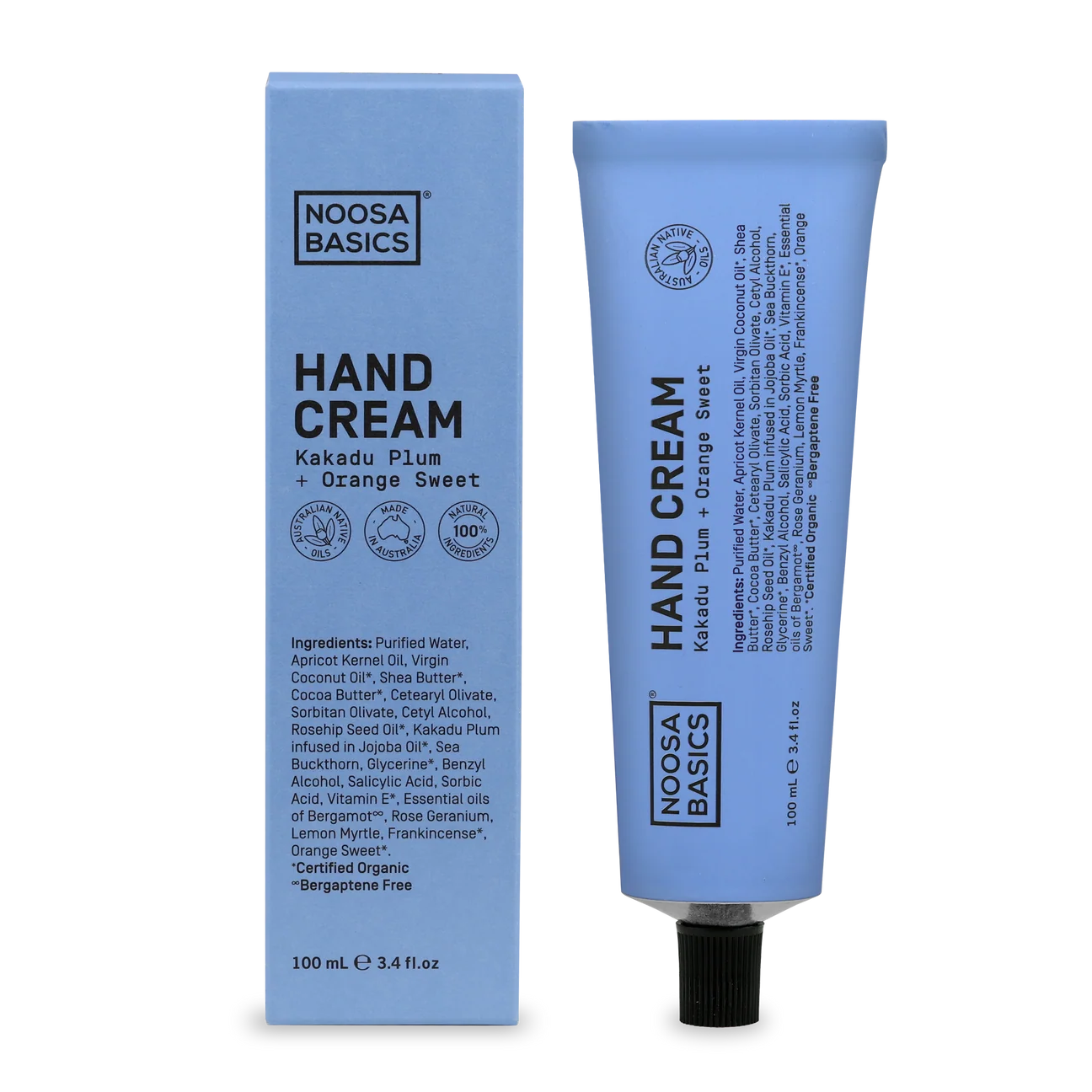 Noosa Basics Hand Cream - Kakadu Plum + Orange Sweet 100ml