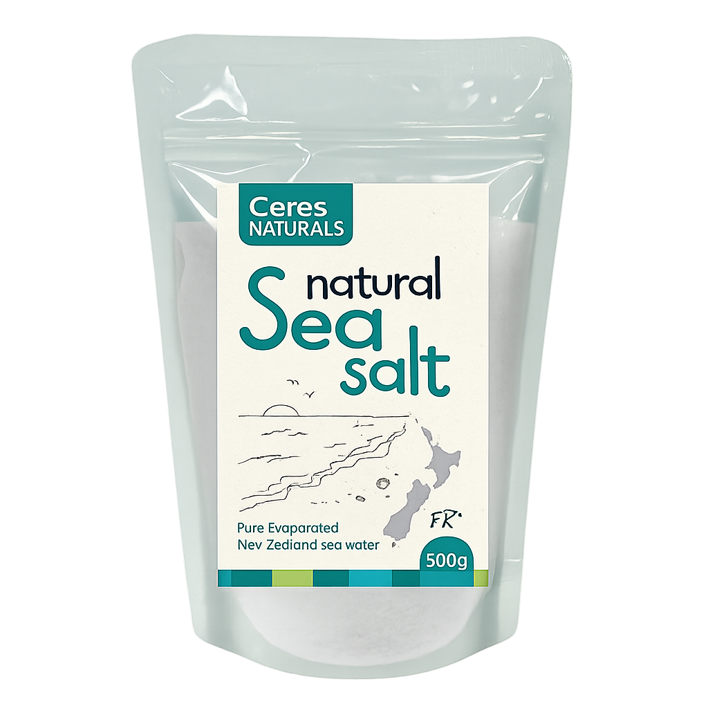 Ceres Organics Natural Sea Salt 500g
