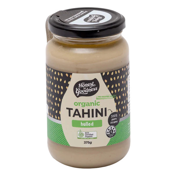 Honest To Goodness Organic Hulled Tahini 375g