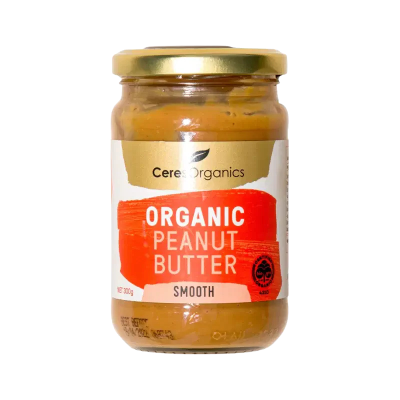 Ceres Organics Organic Peanut Butter, Smooth 300g