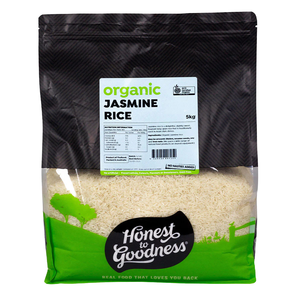 Honest To Goodness Jasmine Rice 5kg