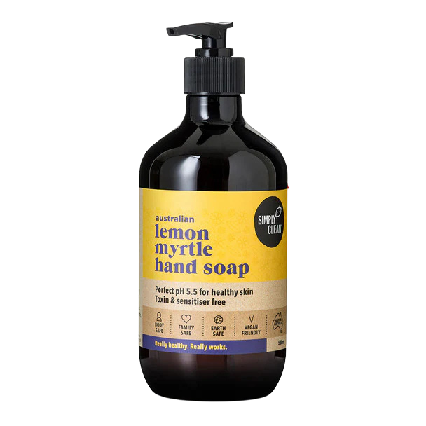 SimplyClean Lemon Myrtle Hand Wash 500ml