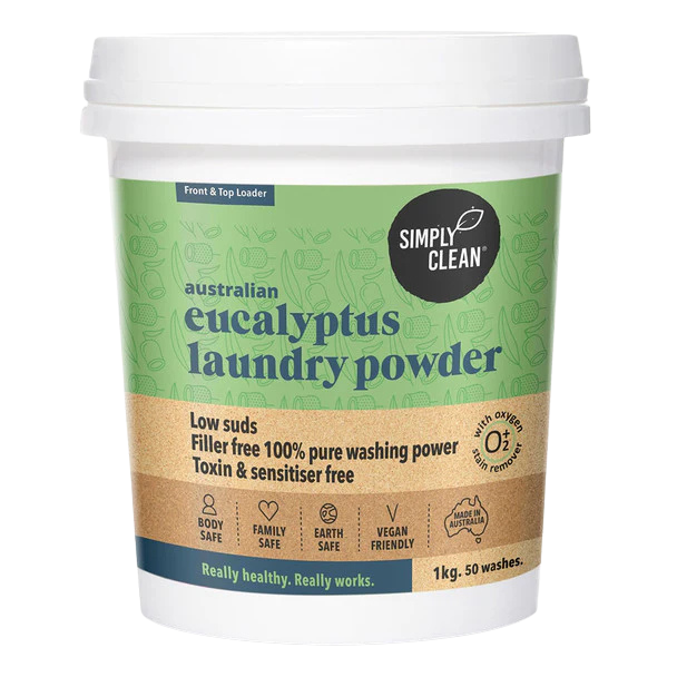 SimlyClean Eucalyptus Laundry Powder 1KG