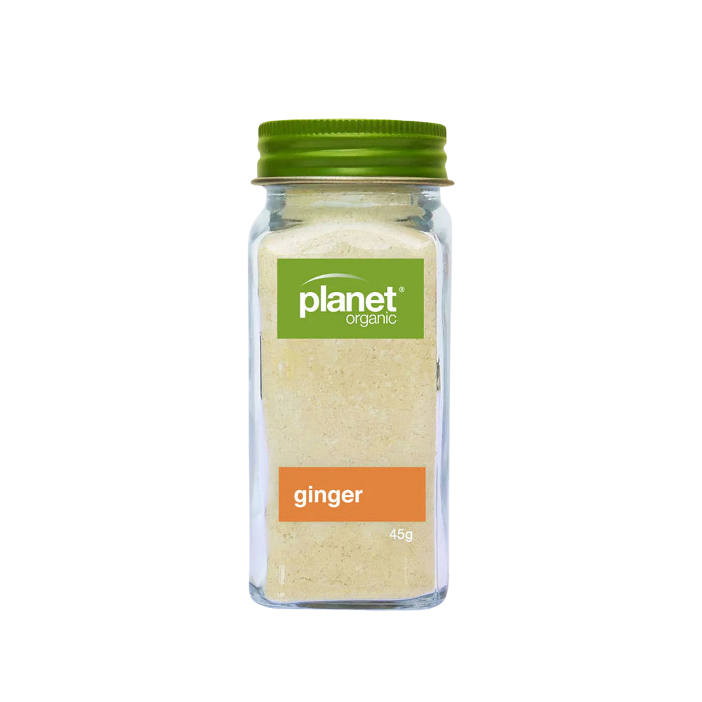 Planet Organic Ginger Ground 45g - Certified Organic