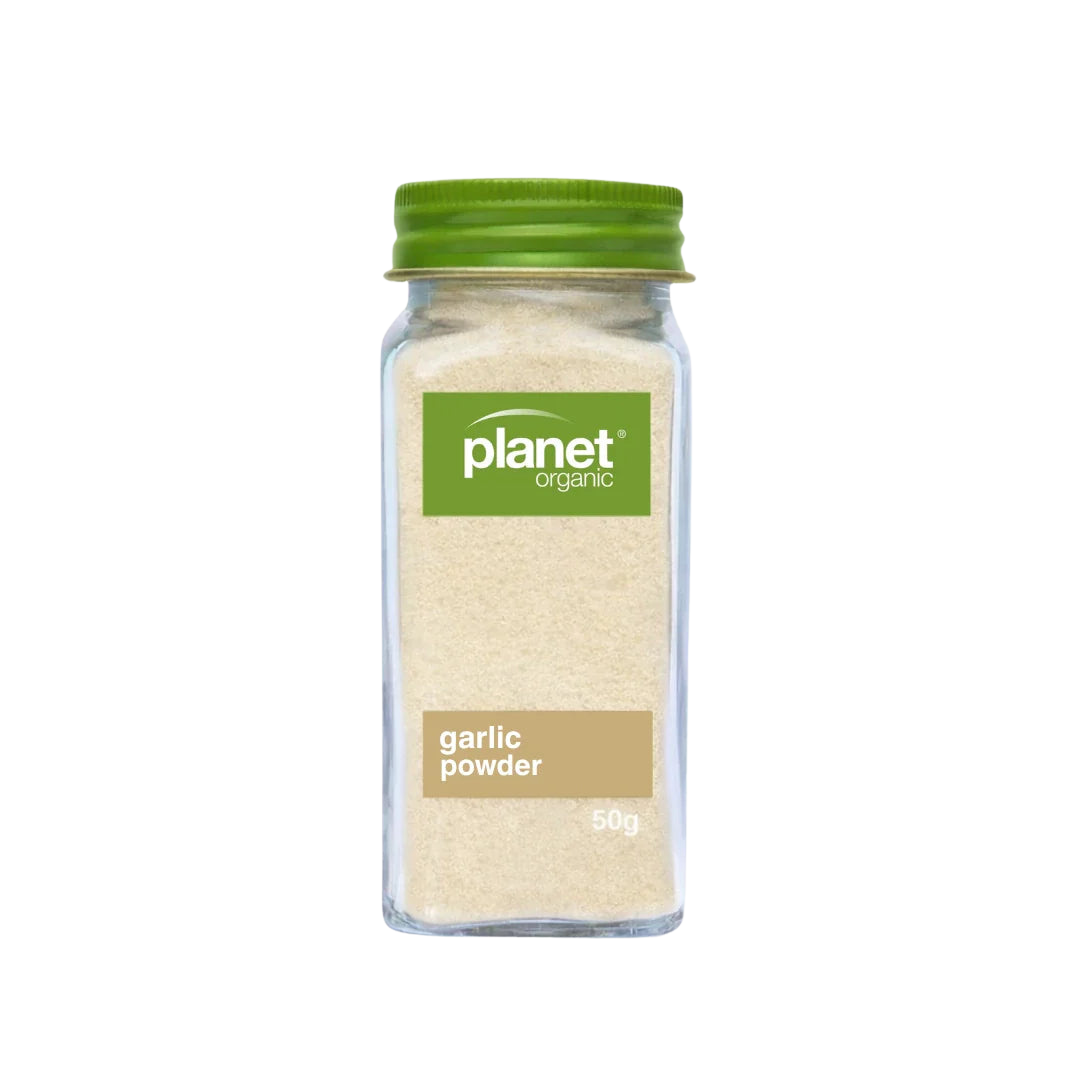 Planet Organic Garlic Powder 50g - Certified Organic