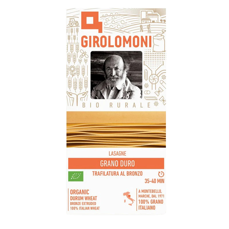 Girolomoni Organic Durum Wheat Semolina Lasagne Sheets 500g